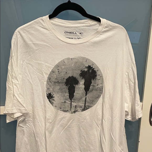 O'Neill Men's White Palm Graphic Tee, XXL, EUC - Picture 4 of 10